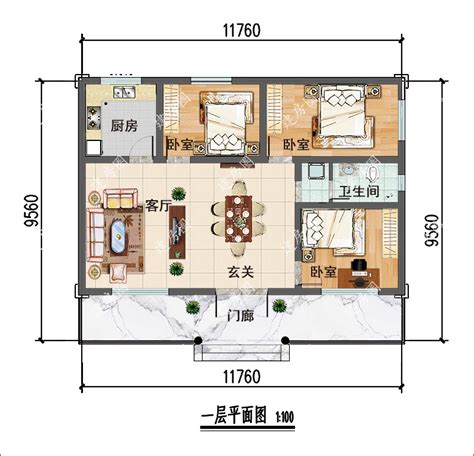 別墅設計平面圖|Floor Plan